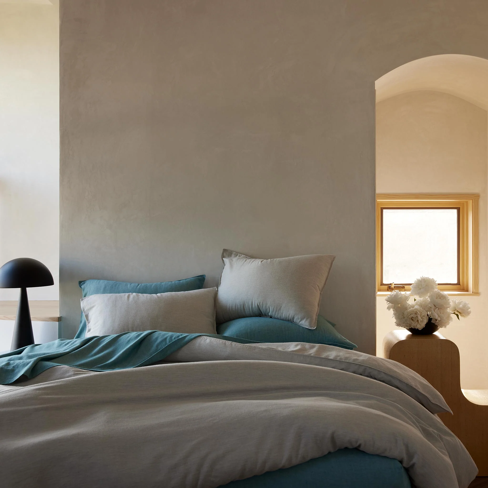 Heathered Cashmere Duvet Cover - Image 11