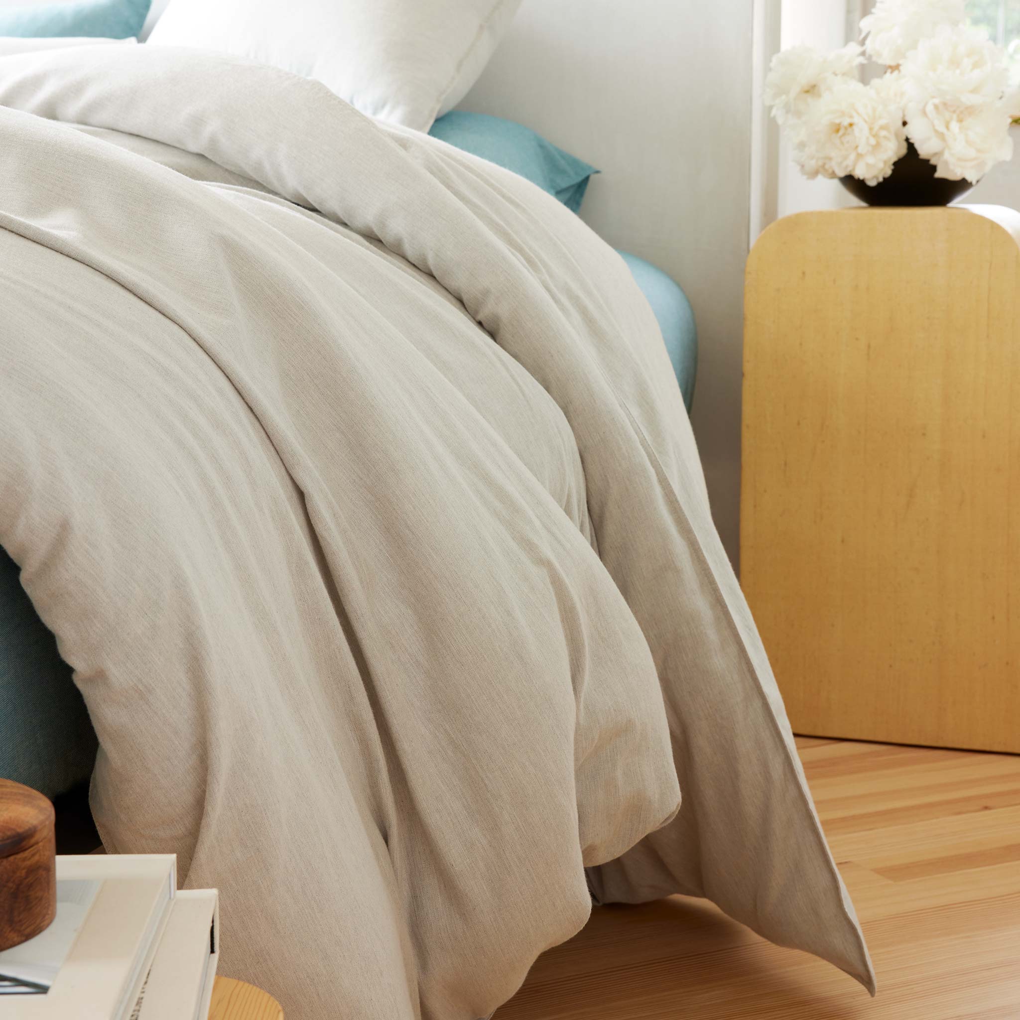 Heathered Cashmere Duvet Cover - Image 12