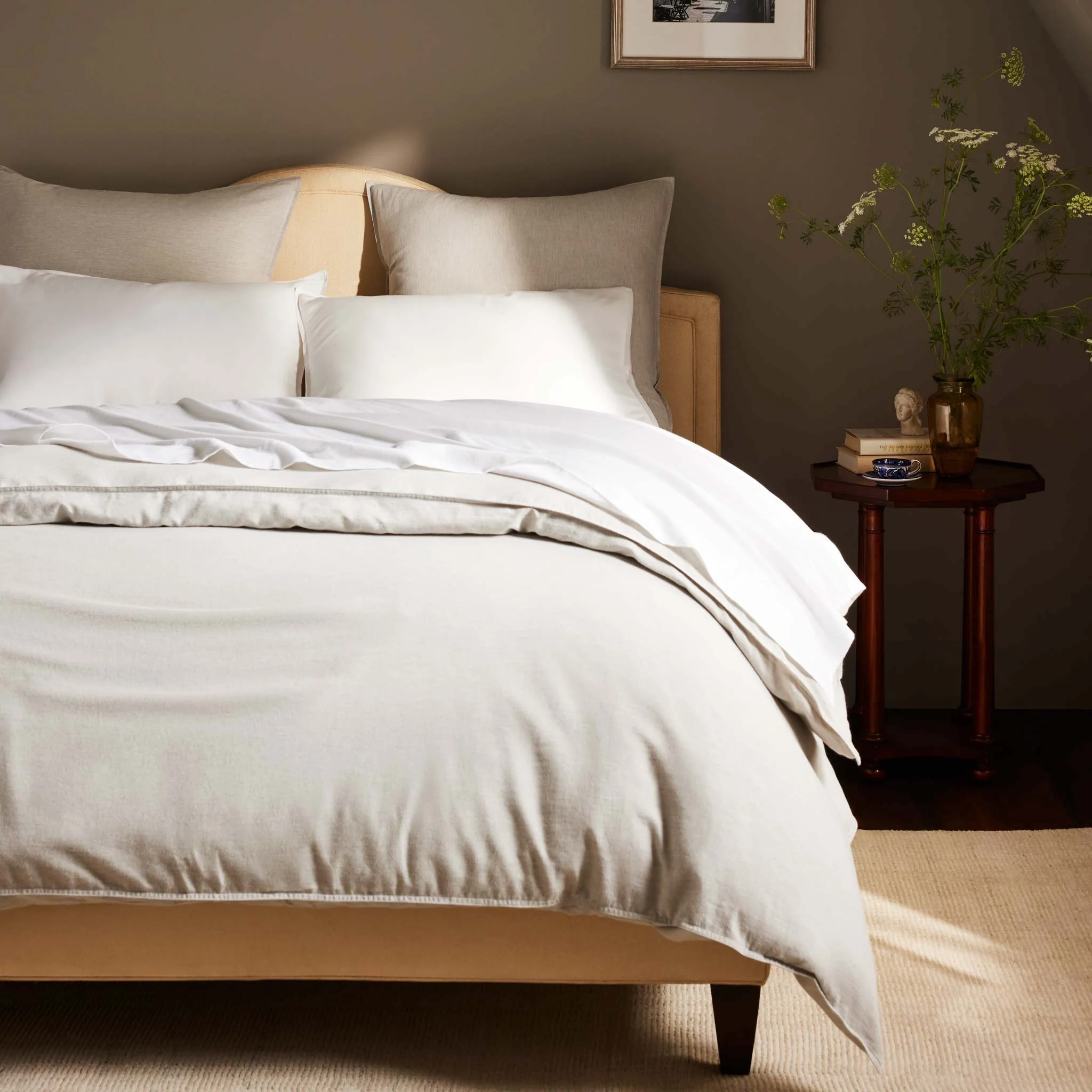 Heathered Cashmere Duvet Cover - Image 14