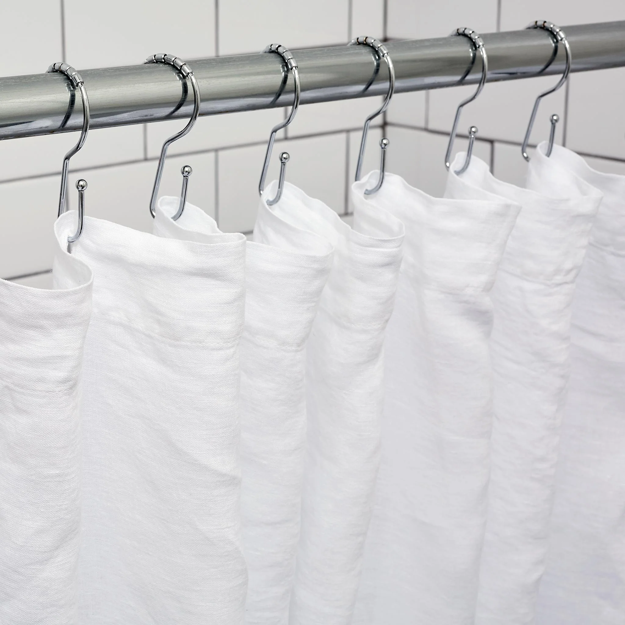 Linen Shower Curtain - Image 5