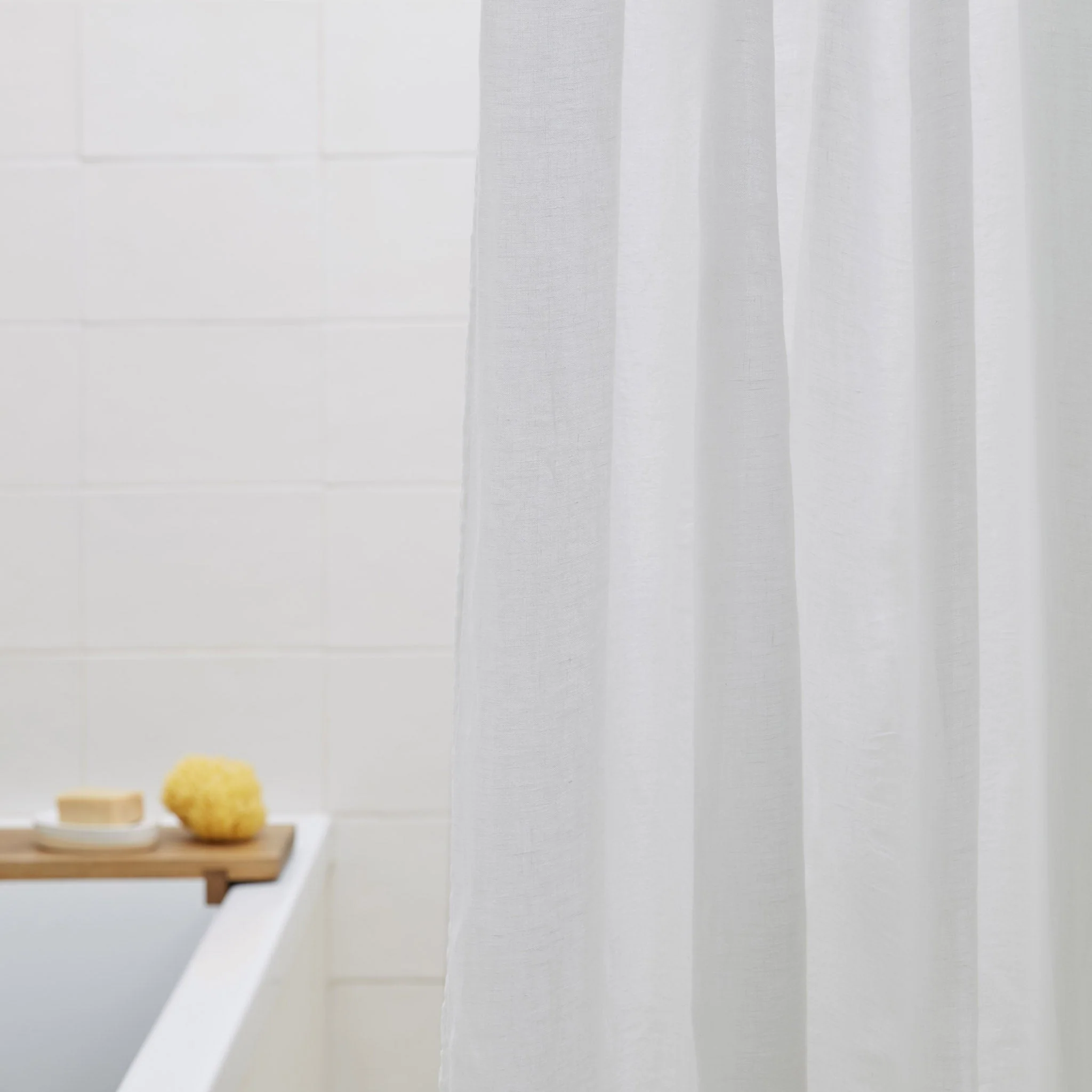 Linen Shower Curtain - Image 6