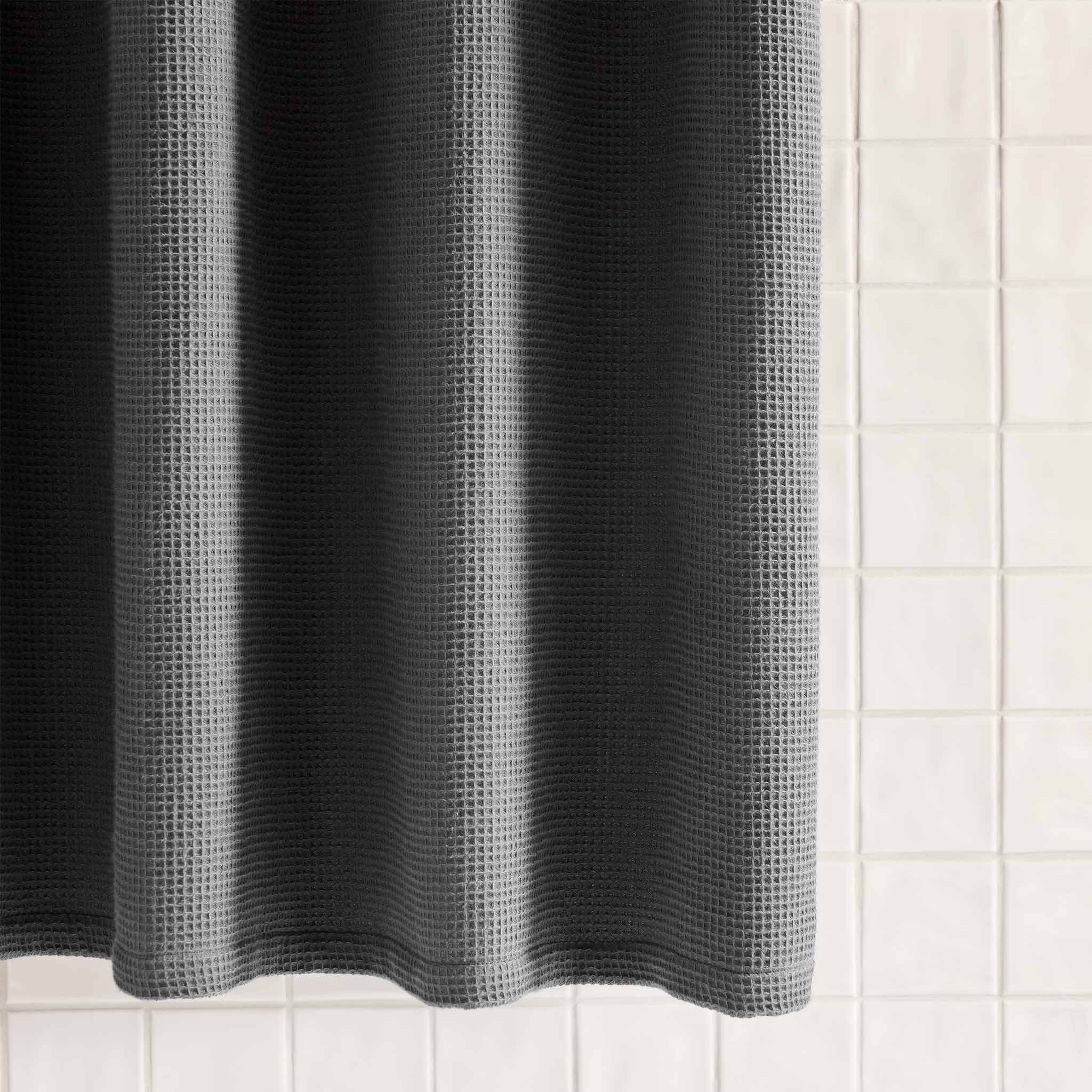 Micro Waffle Shower Curtain - Image 3