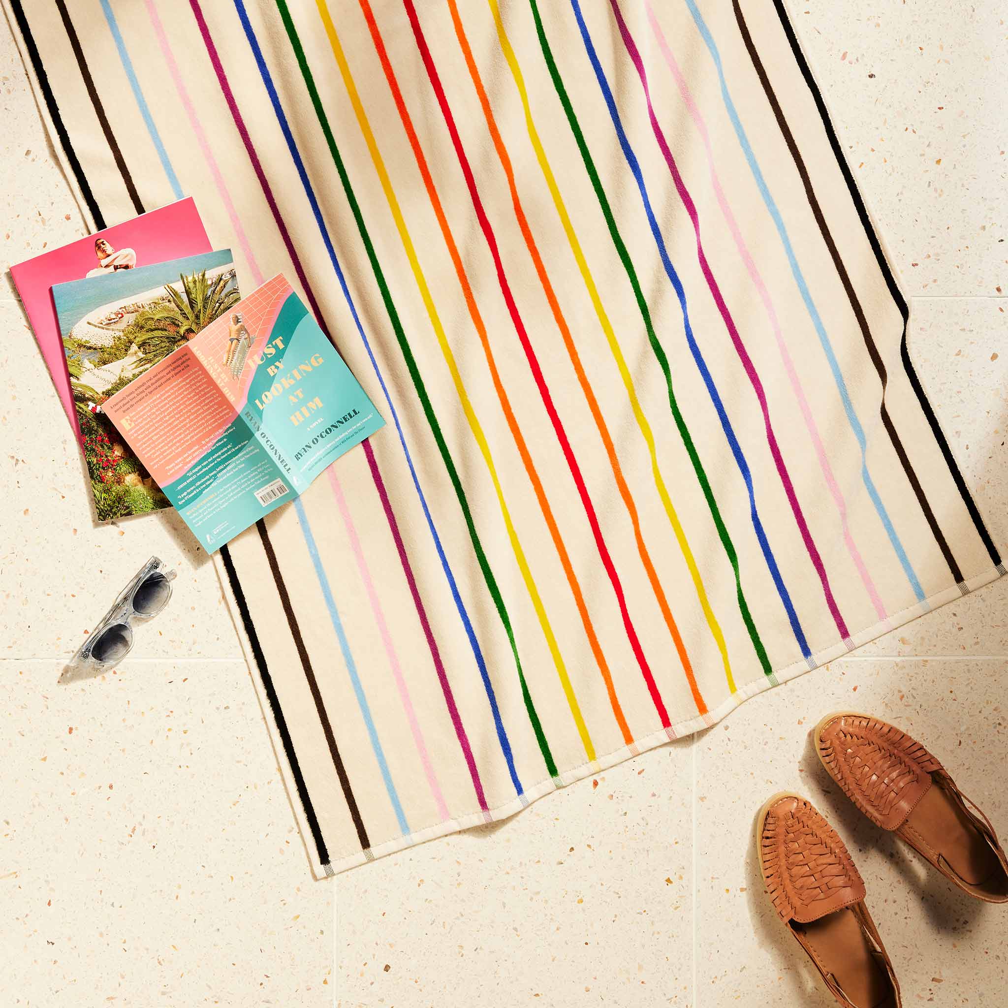 Pride Stripe Beach Towel - Image 4