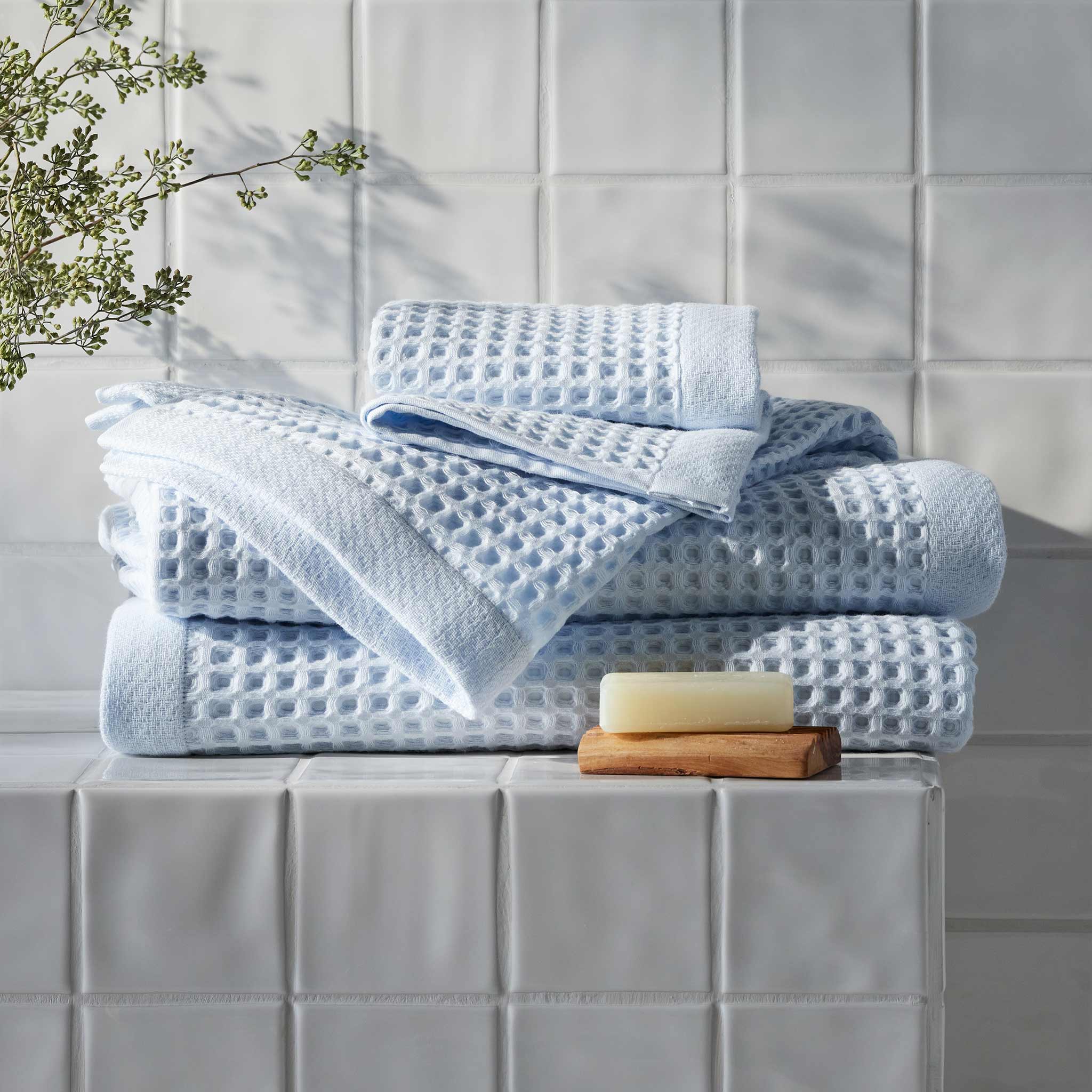 Dreamweave Waffle Bath Sheet Bundle - Image 22