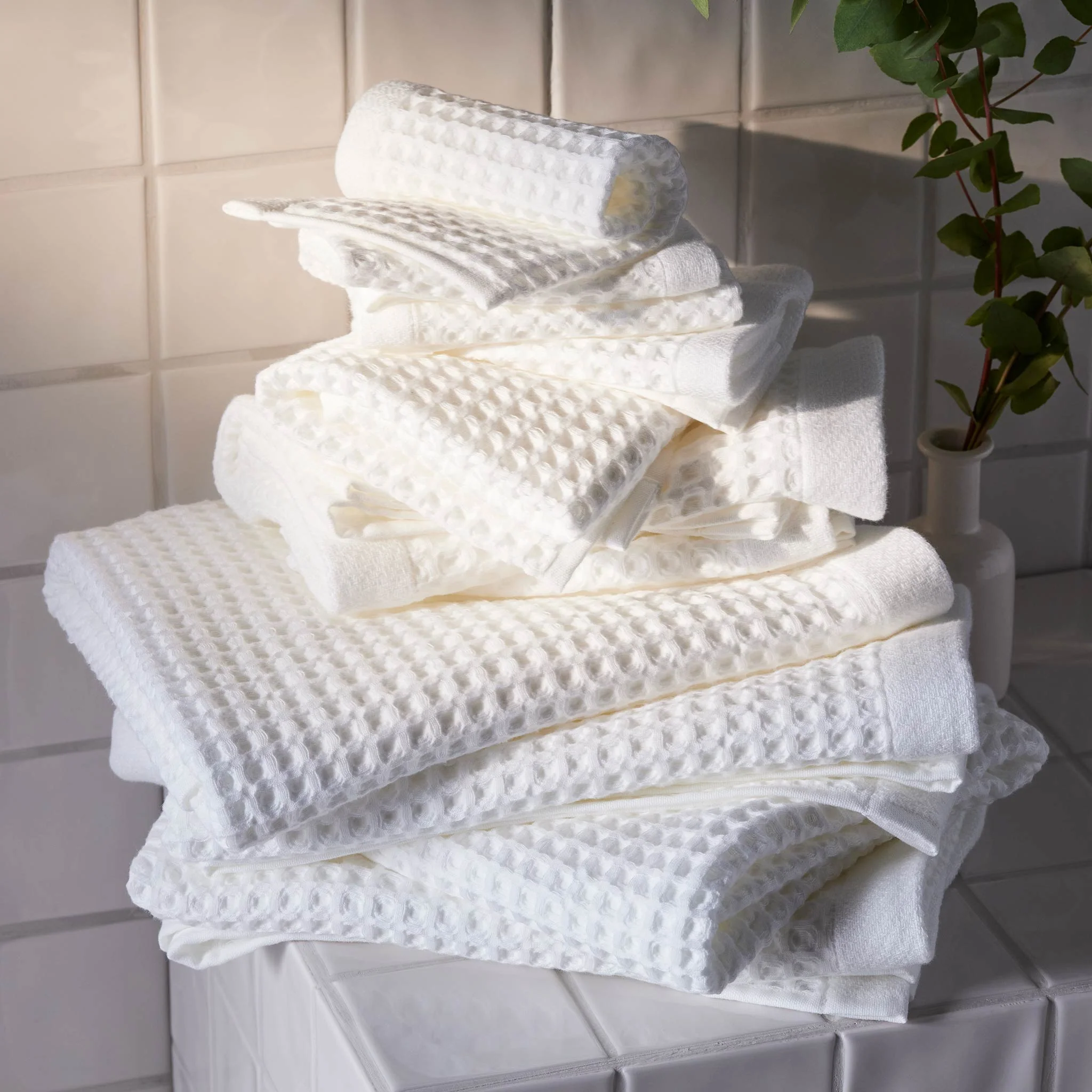 Dreamweave Waffle Bath Sheets - Image 3